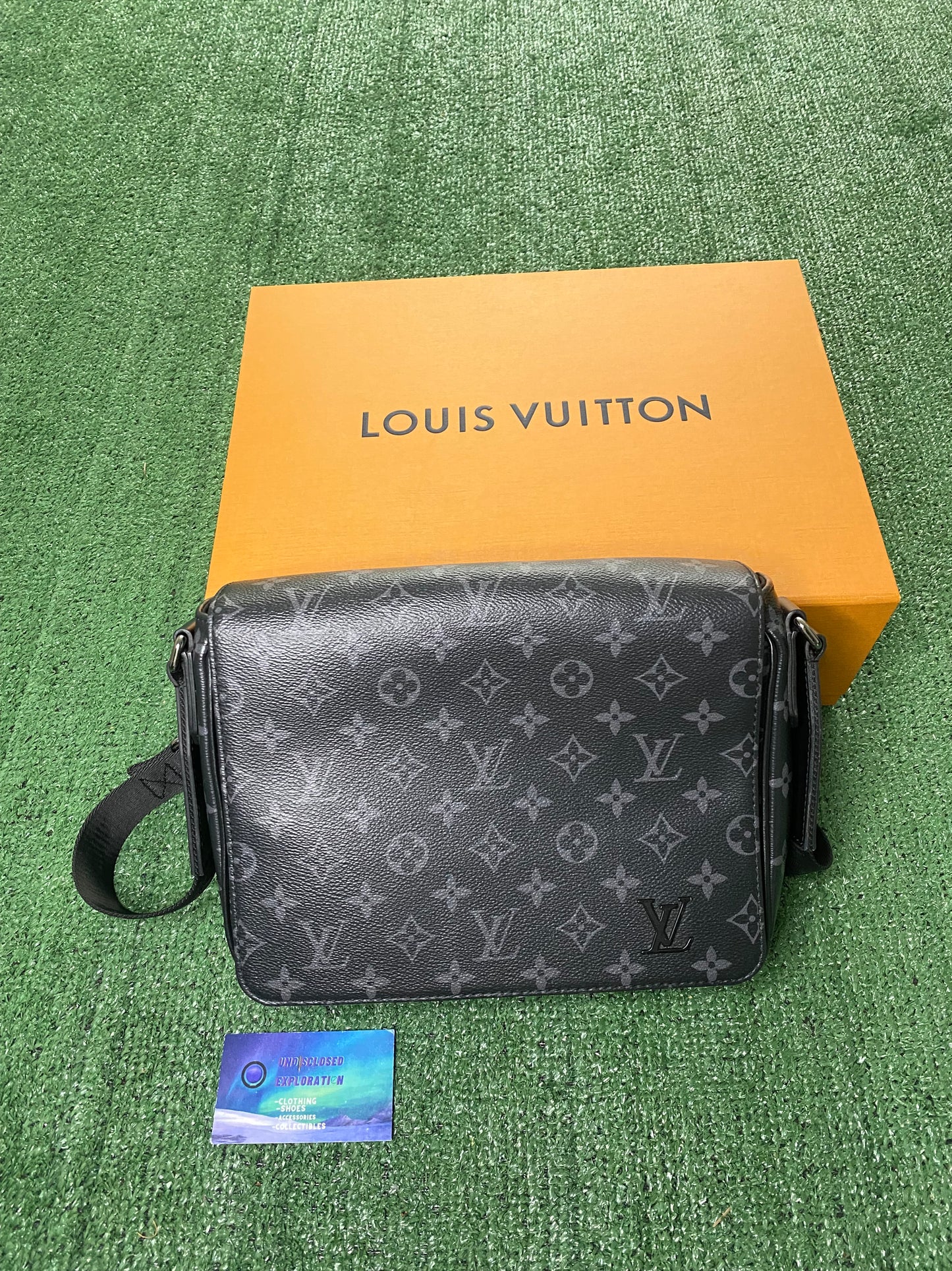 Louis Vuitton district Pm monogram eclipse M46255 shoulder bag