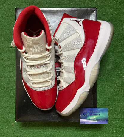 Jordan 11 Cherry 9.5 Men/11 Women “Preowned”