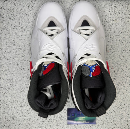 Jordan 8 Bugs Bunny 10.5 Men/12 Women “Preowned”