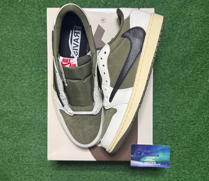 Jordan 1 Low Travis Scott Medium Olive