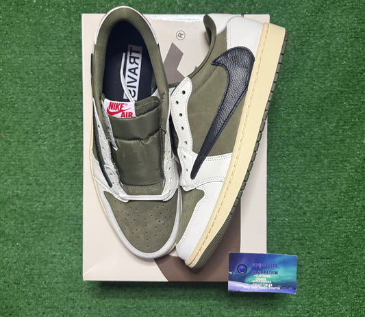 Jordan 1 Low Travis Scott Medium Olive