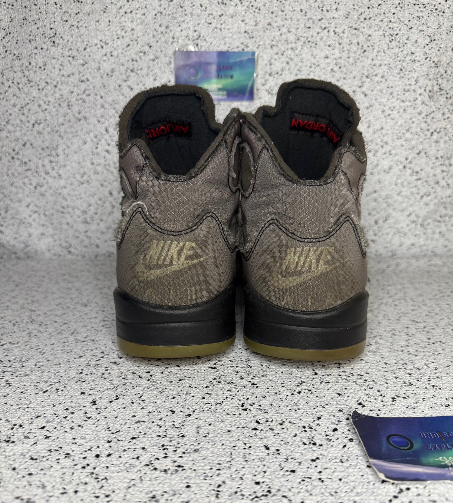 Jordan 5 Off White Muslin 10 Men/11.5 Women “Prweowned”
