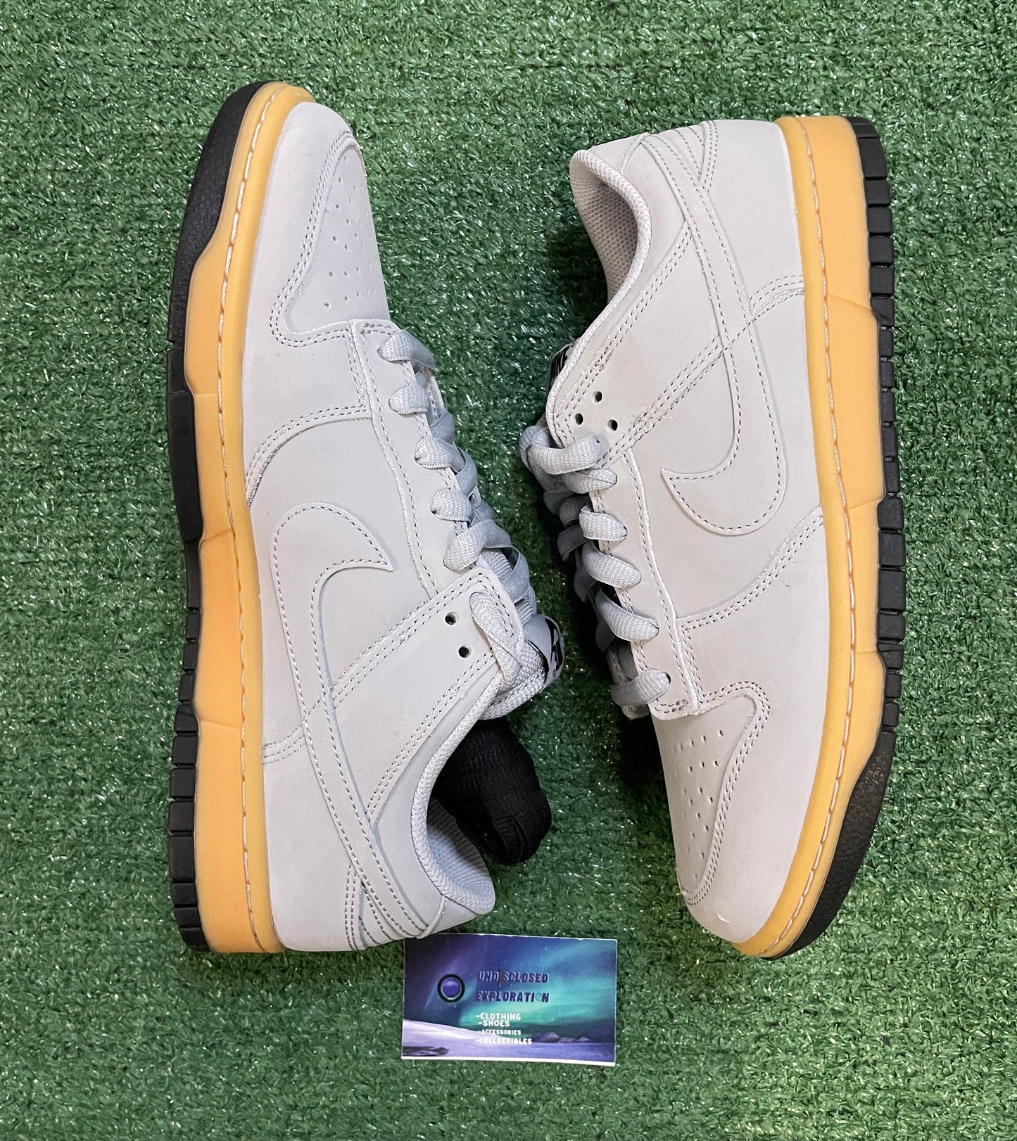 Nike Dunk low wolf grey gum