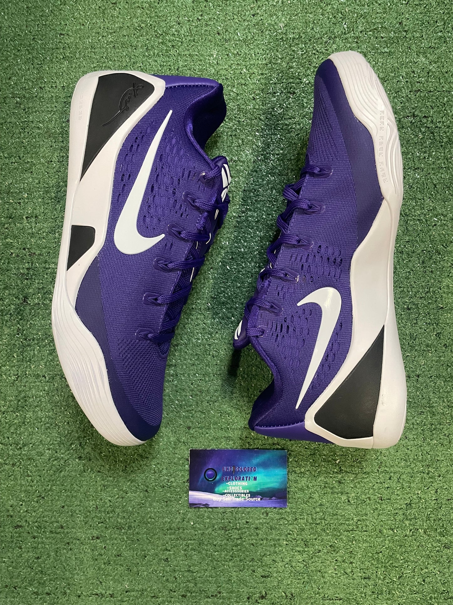 Nike Kobe 9 elite low court purple white