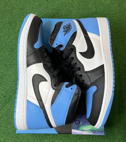 Jordan 1 Unc toe