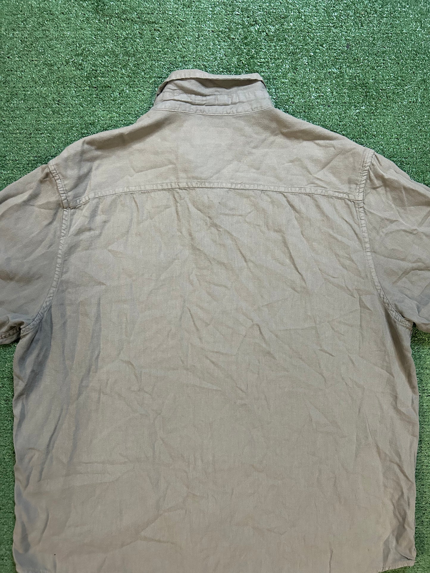 Lucky brand grey button up