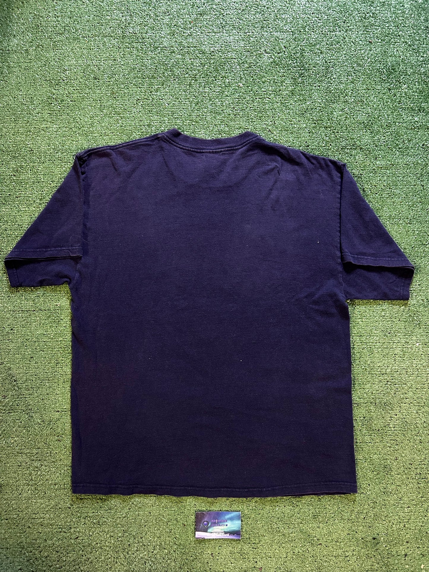 Vintage round bodies gym Simpsons Springfield tee