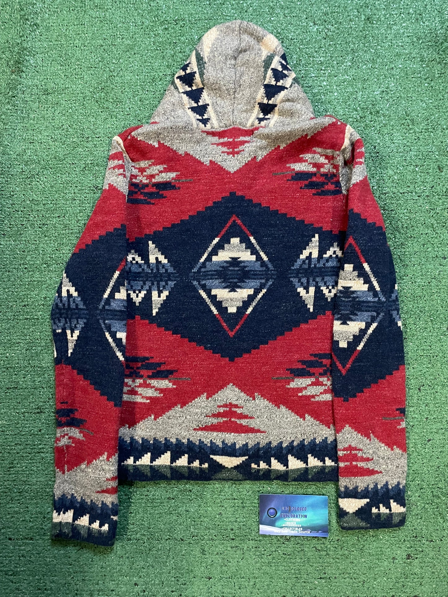 Denim & Supply Ralph Lauren Aztec Southwest Navajo Shawl Collar Cardigan