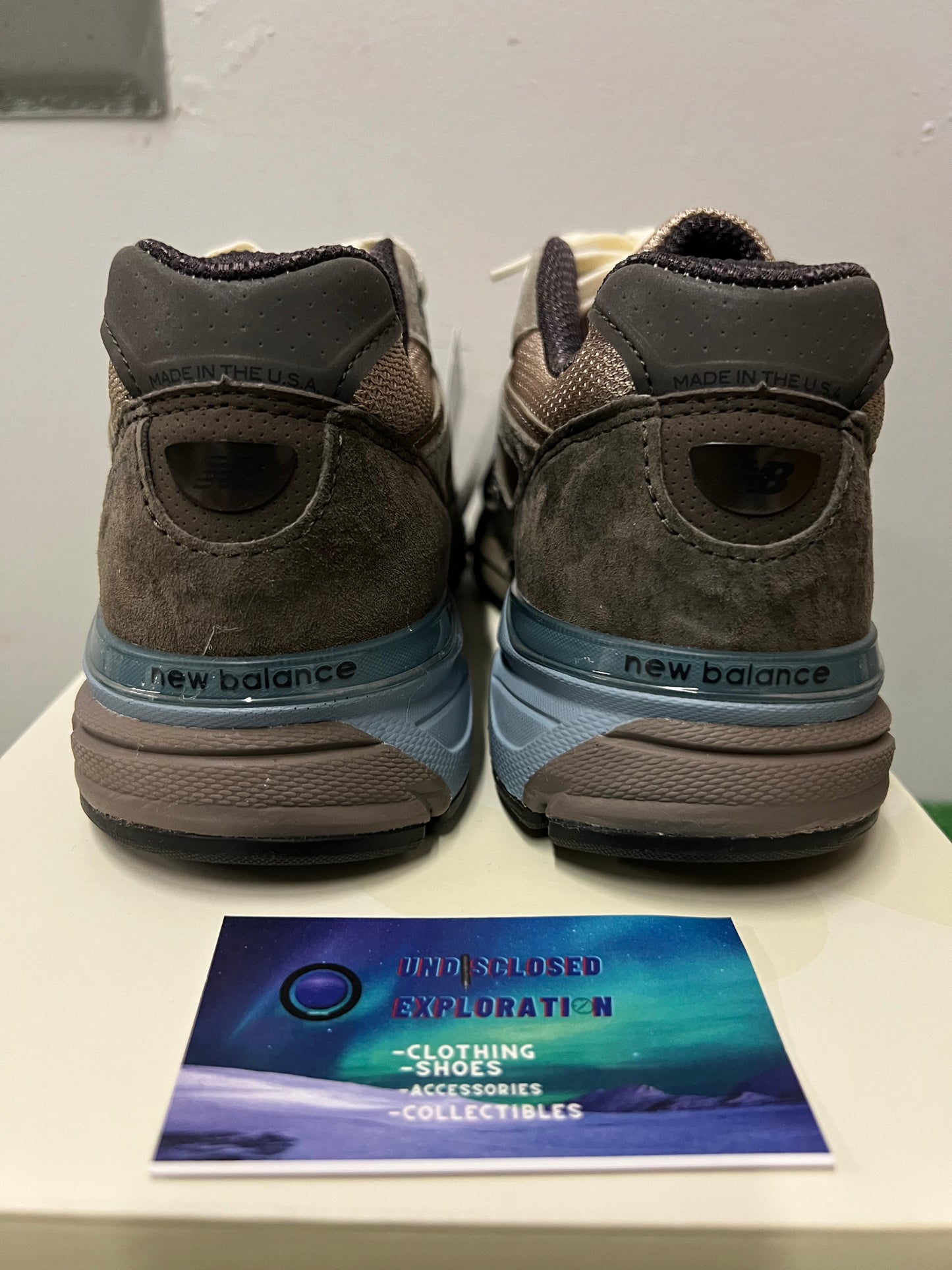 New balance x Auralee 990v4 London fog