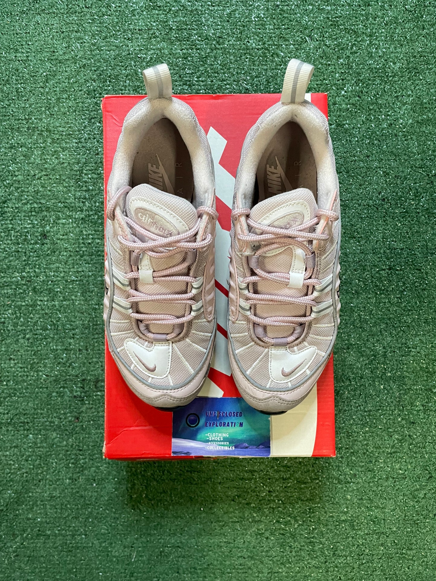 Nike Air Max 98 barely rose size 5youth/6.5women