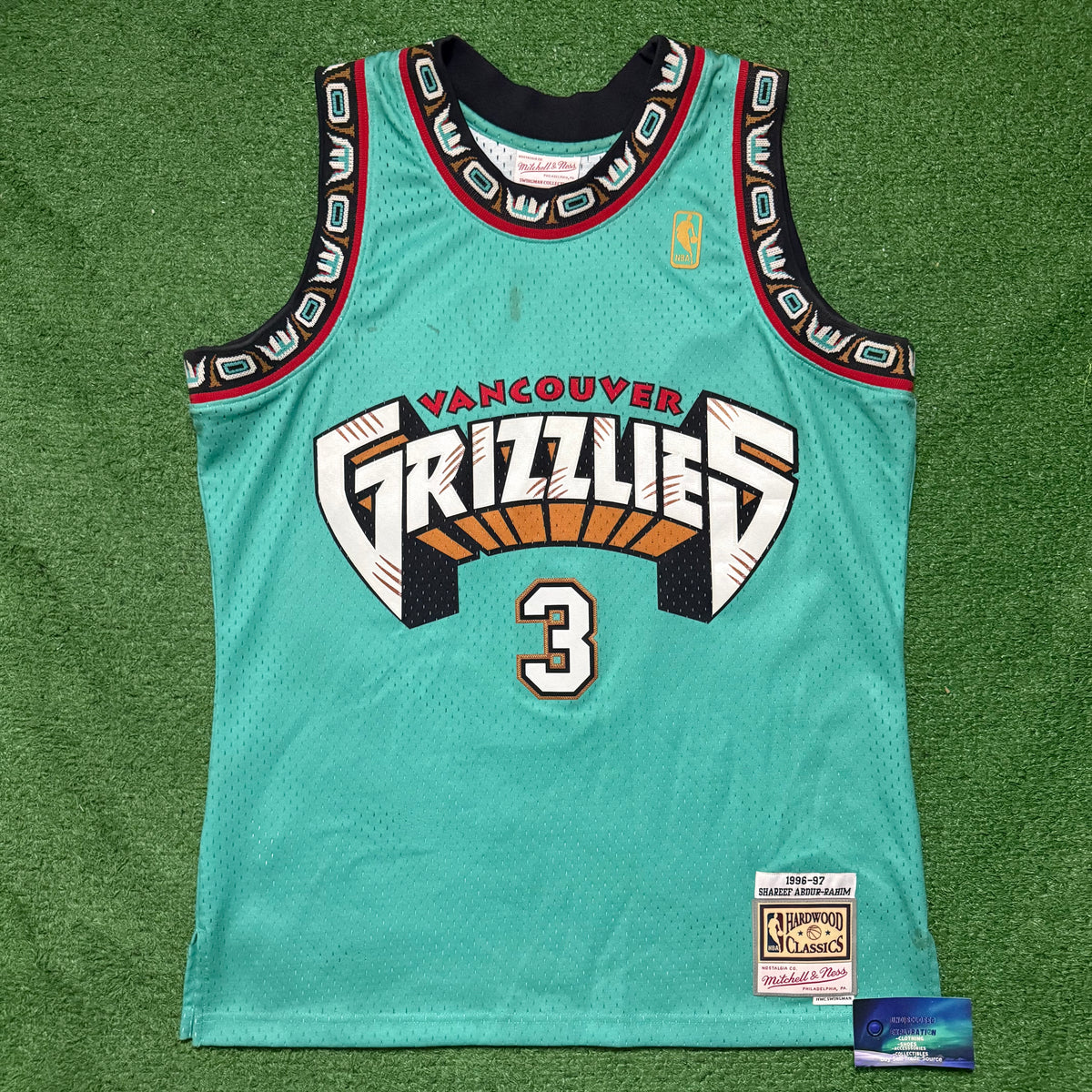 Vancouver Grizzlies Shareef Abdur-Rahim Mitchell & Ness Jersey
