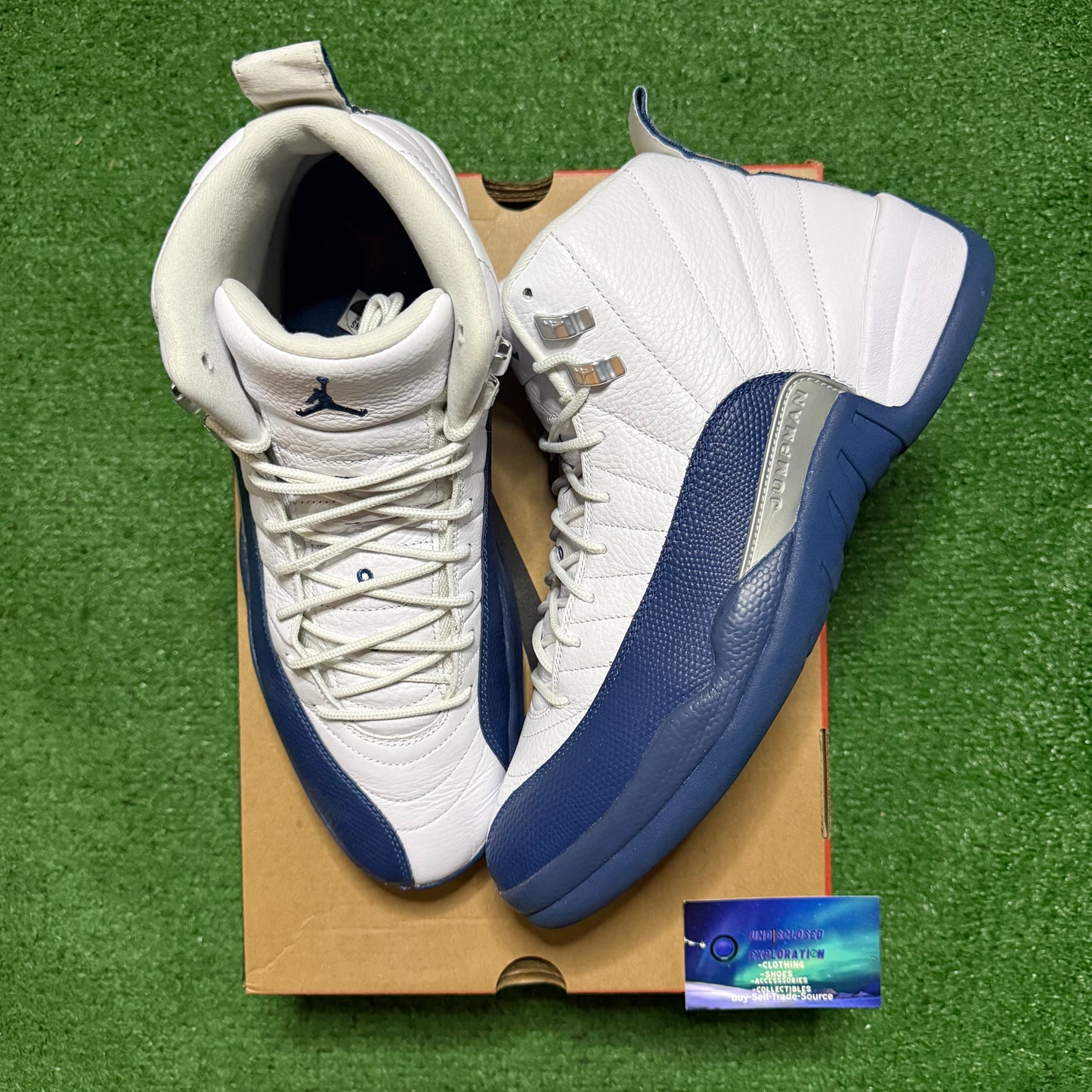 Jordan 12 French Blue 2025 13 Men “Preowned”