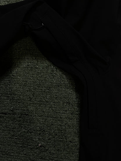 The North Face active stretch shell rain black jacket