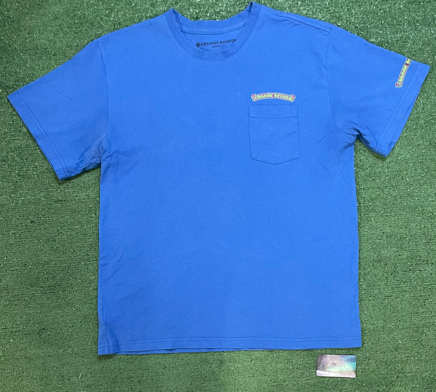 Chrome Hearts scroll logo tee