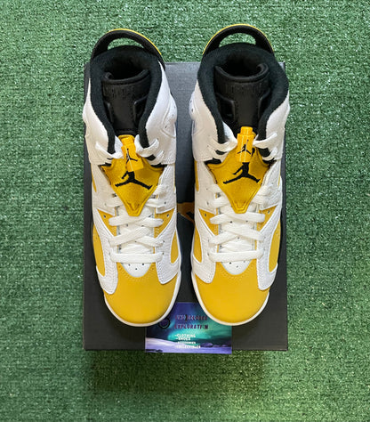 Air Jordan 6 Retro yellow ochre