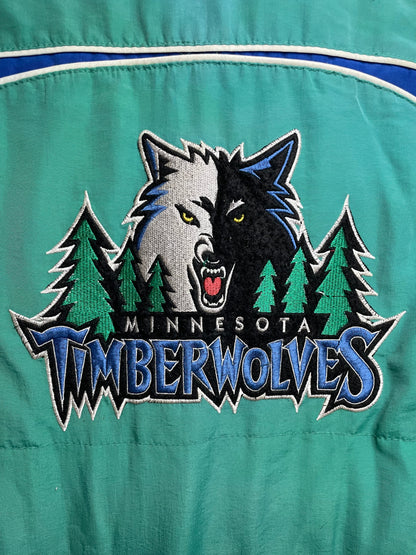 Vintage 1990s Minnesota Timberwolves reversible jacket