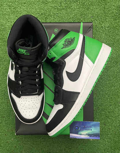 Jordan 1 Lucky Green 10 Men/11.5 Women “Preowned”