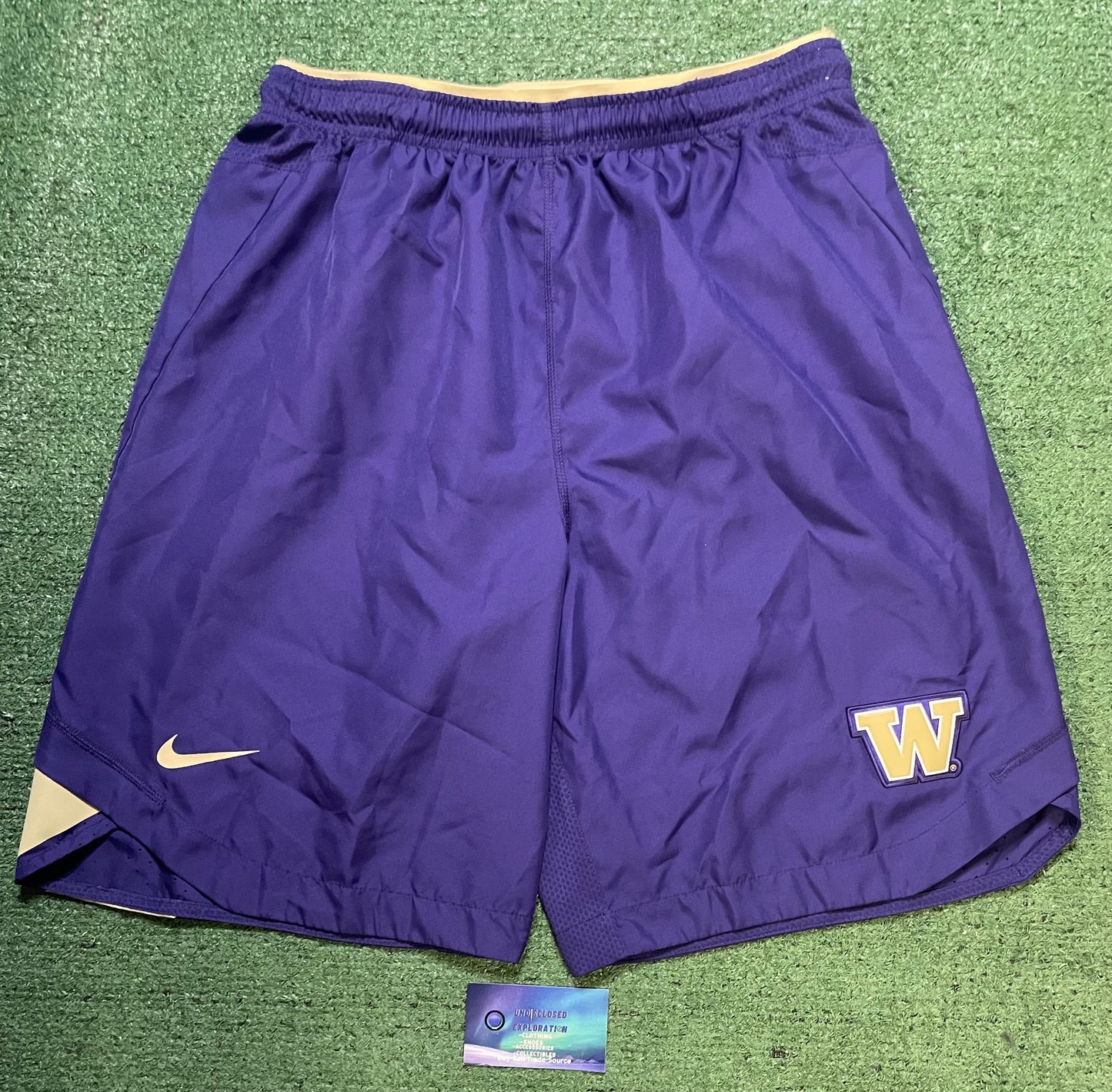 Nike Purple and gold University of Washington shorts