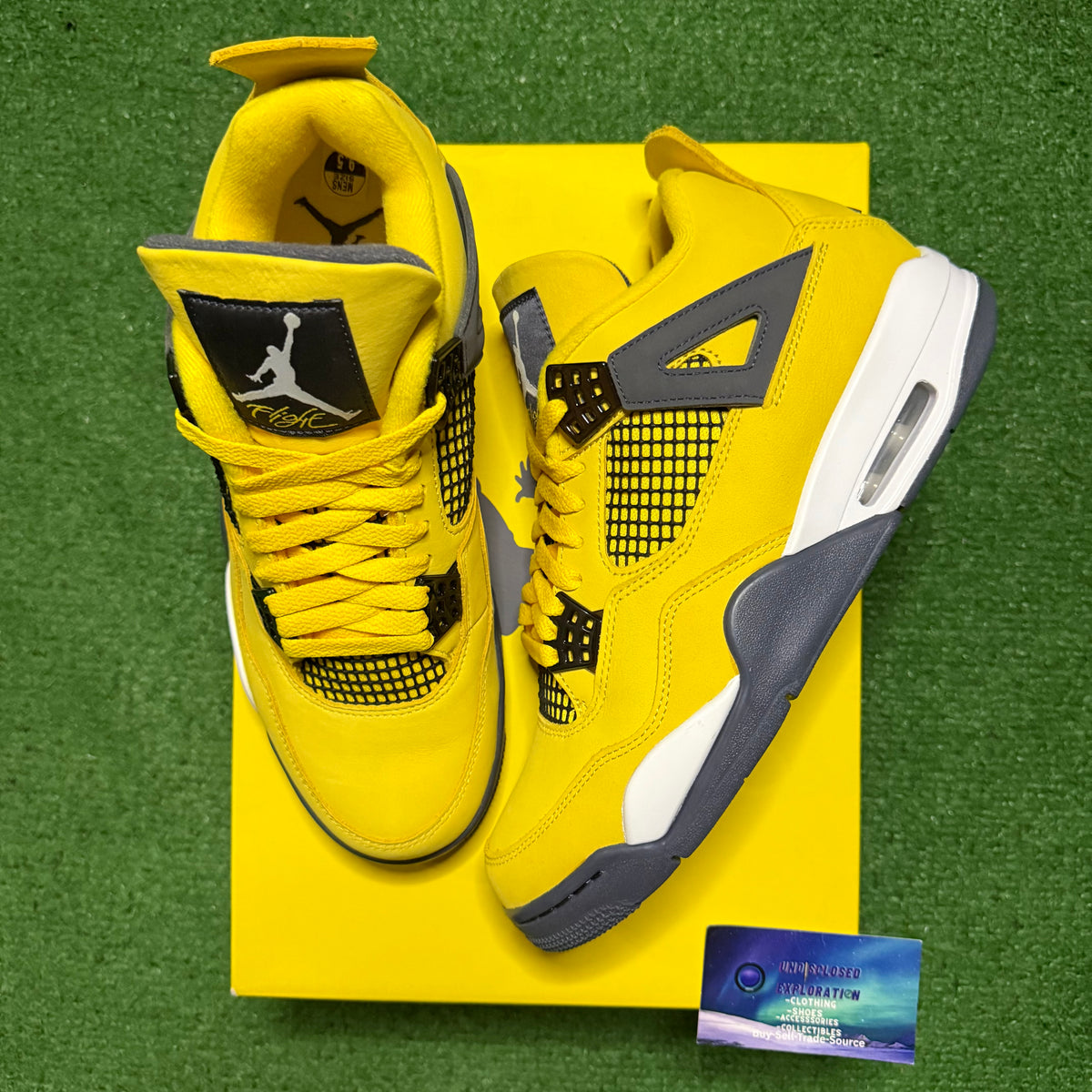 Jordan 4 Lightning