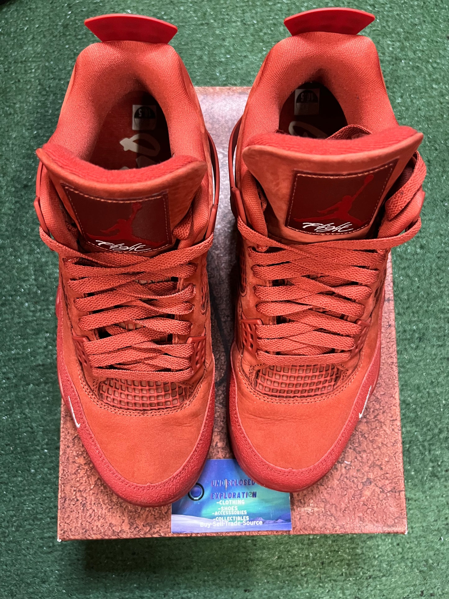 Jordan 4 brick by brick X Nigel Sylvester size 10.5men/12women
