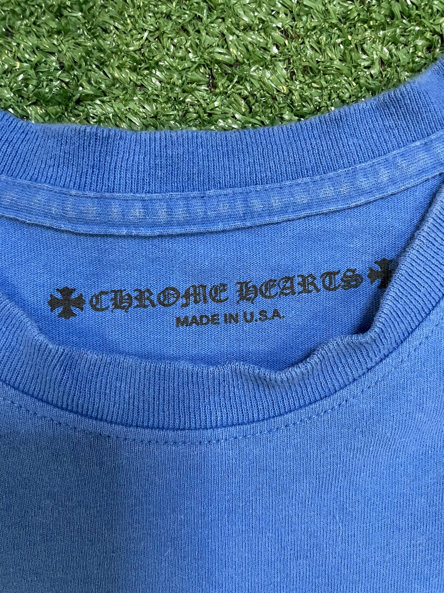 Chrome Hearts scroll logo tee