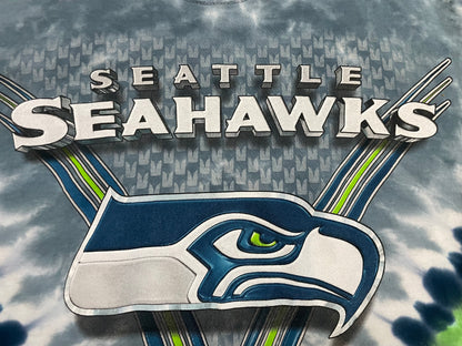 Vintage Seattle Seahawks tie dye tee