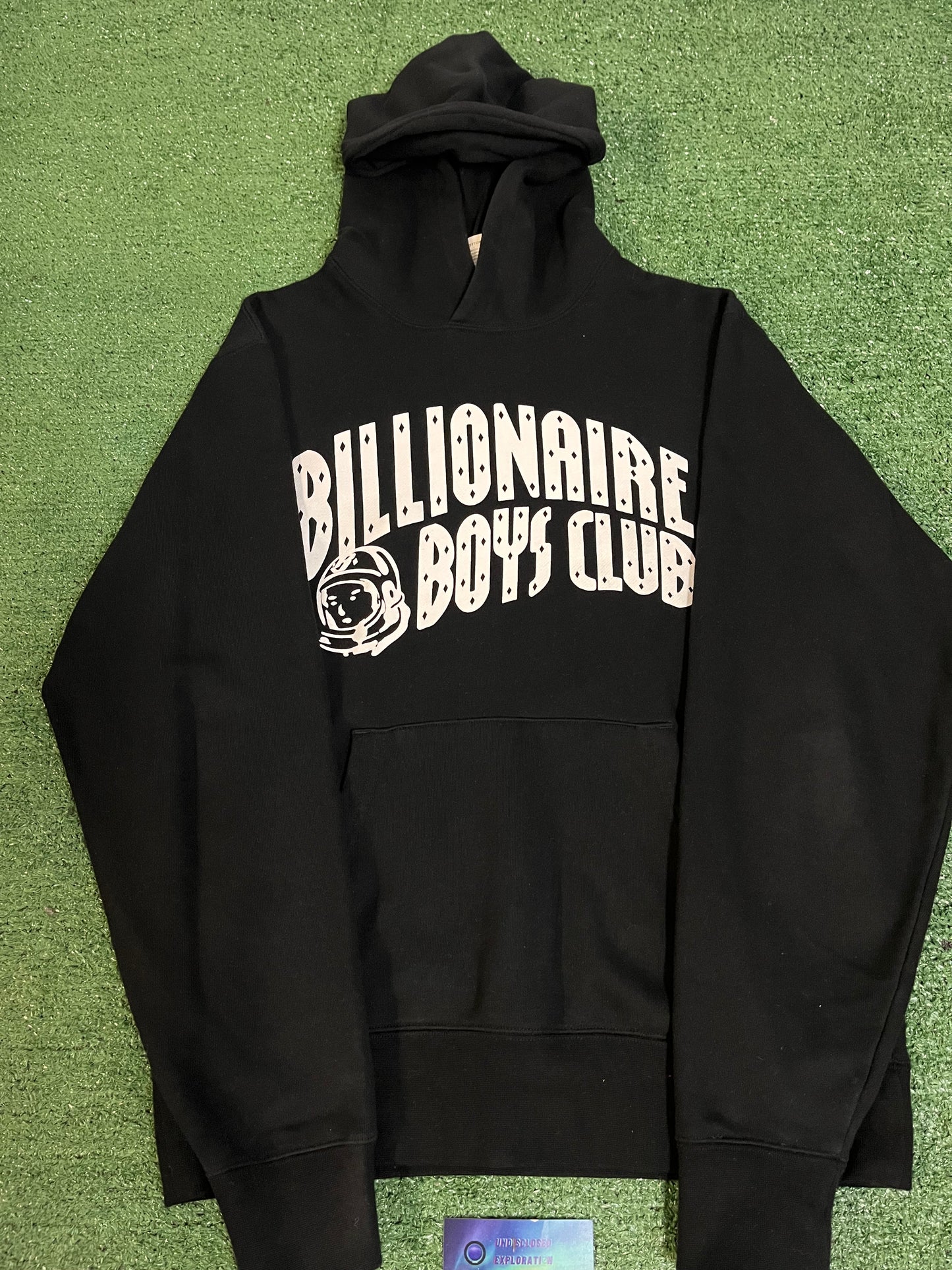 Billionaire boys club classic logo black hoodie