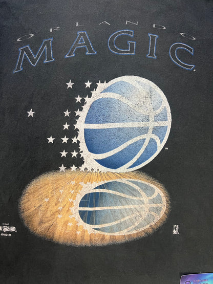 Vintage 1990s Orlando Magic basketball dribble tee
