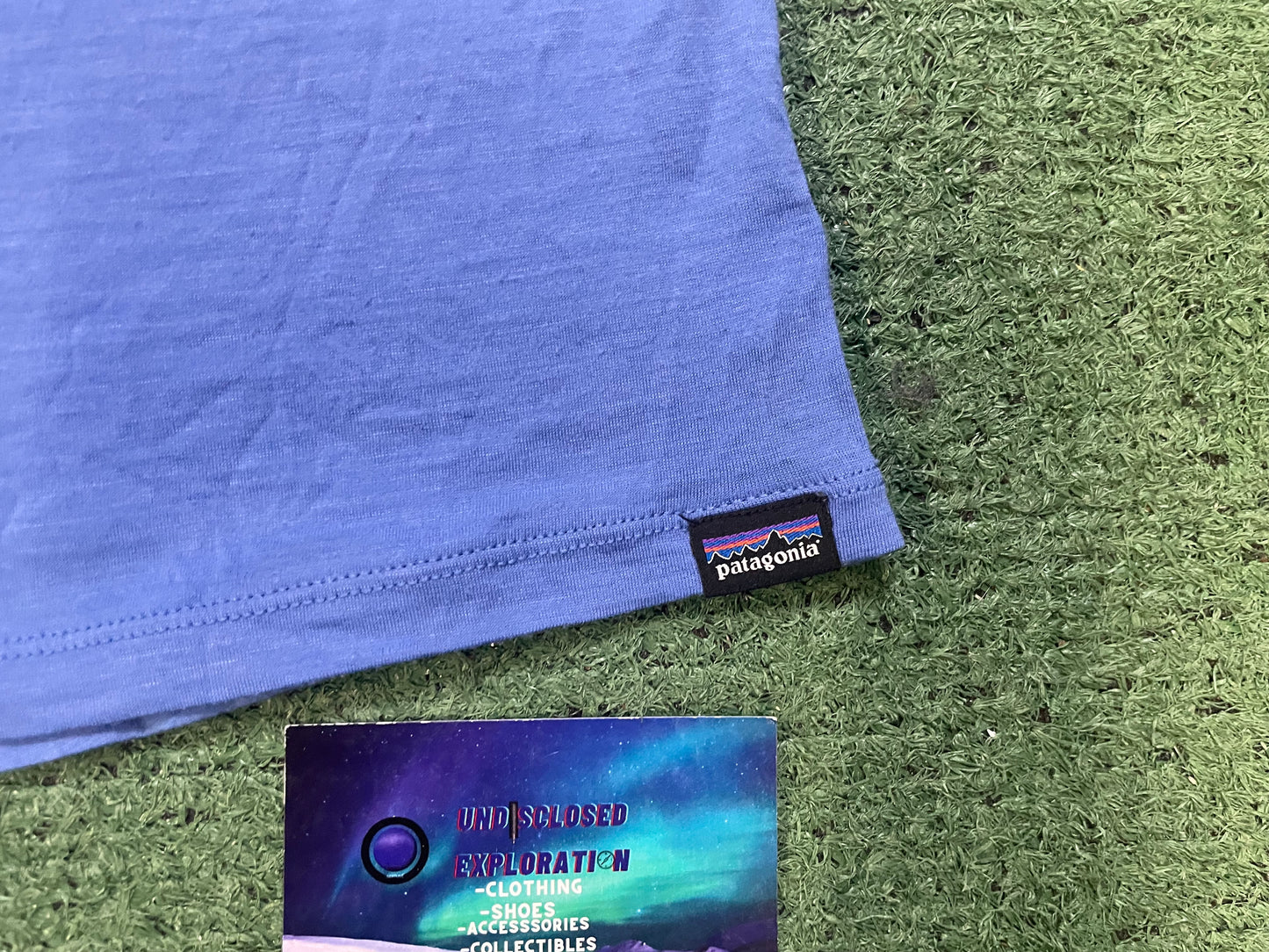 Patagonia capilene blue tee