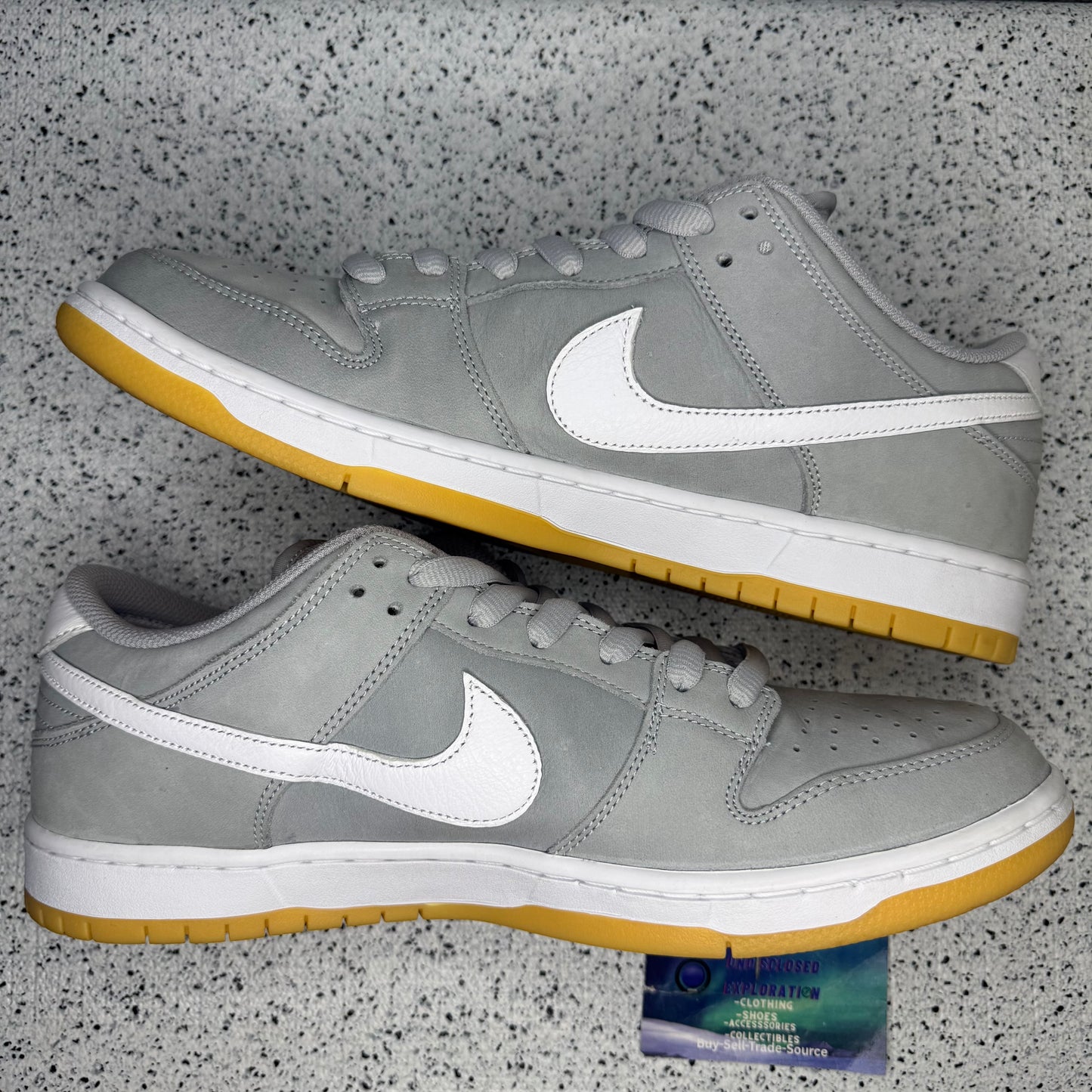 Nike Dunk SB Low Pro ISO Wolf Grey 13 Men “Preowned”