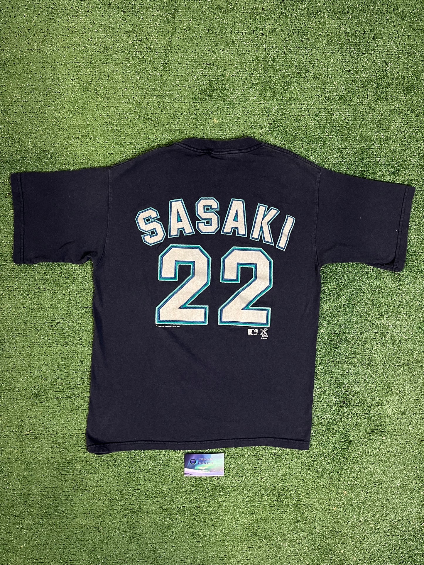 Vintage 2001 Seattle mariners  Kazuhiro Sasaki #22 tee