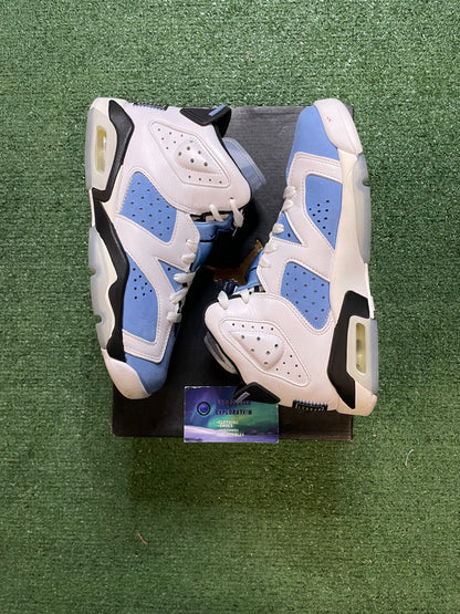 Air Jordan 6 UNC white size 5.5youth/7women