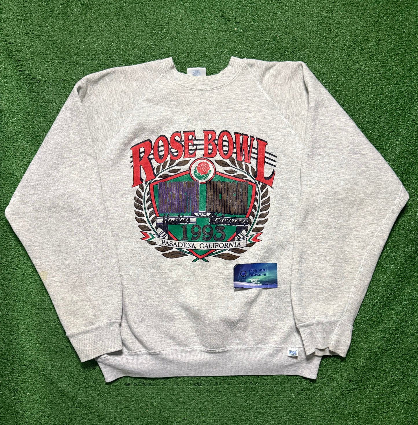 Vintage Washington Huskies Crewneck 1993 Rose Bowl