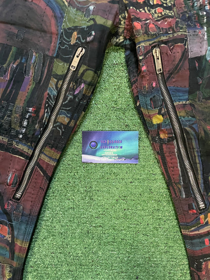 Givenchy X Josh smith distressed denim jeans