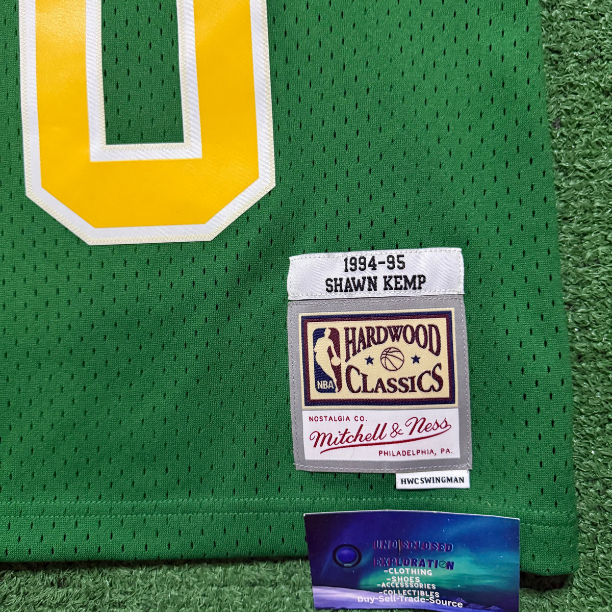 Seattle SuperSonics Shawn Kemp Mitchell & Ness Jersey