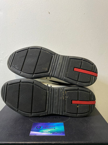 Prada America Cup White red 11men/12.5women