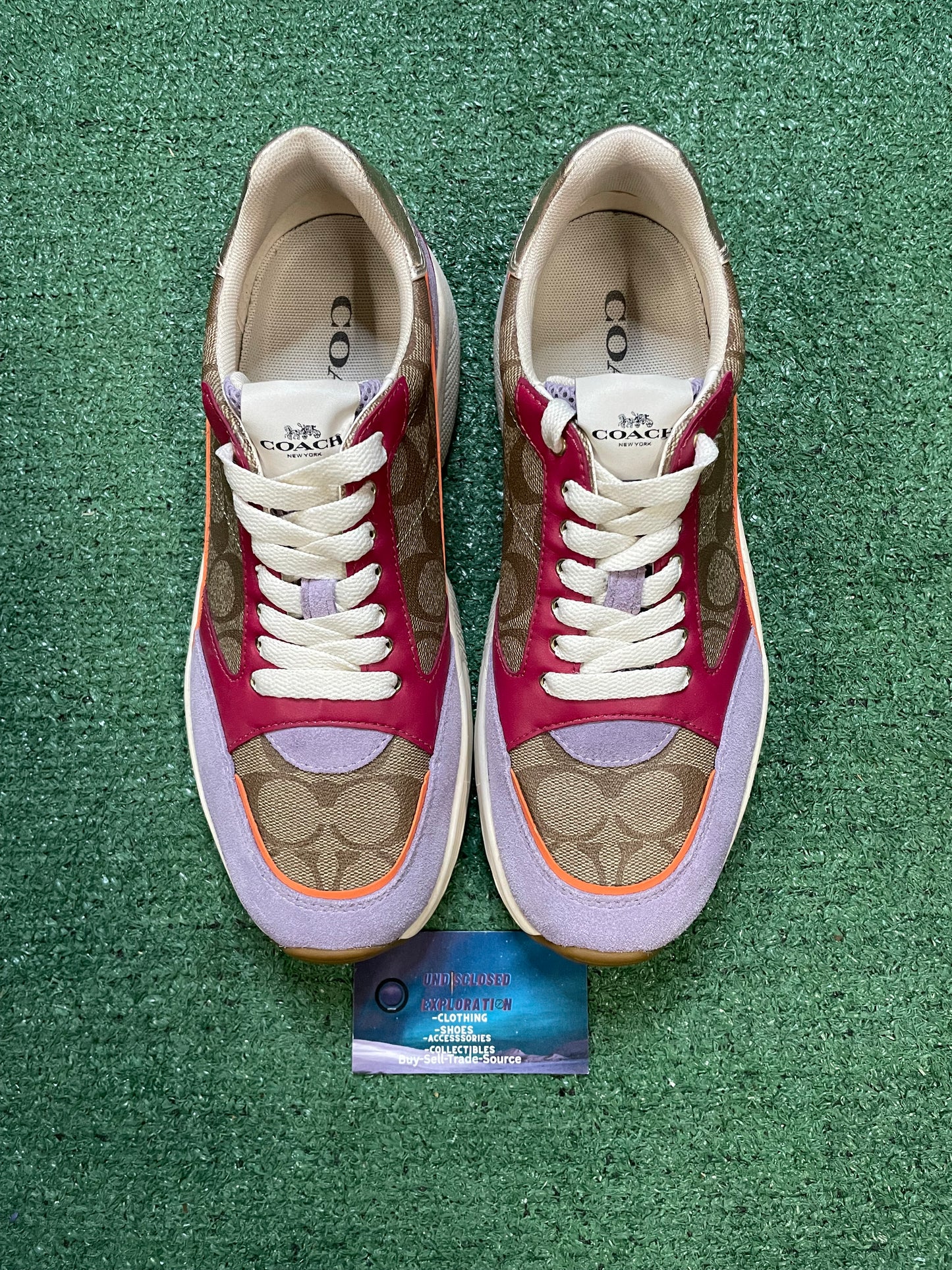Coach C152 signature runner size 8men/9.5women