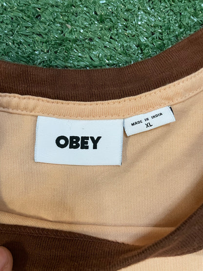 OBEY angel ringer tee