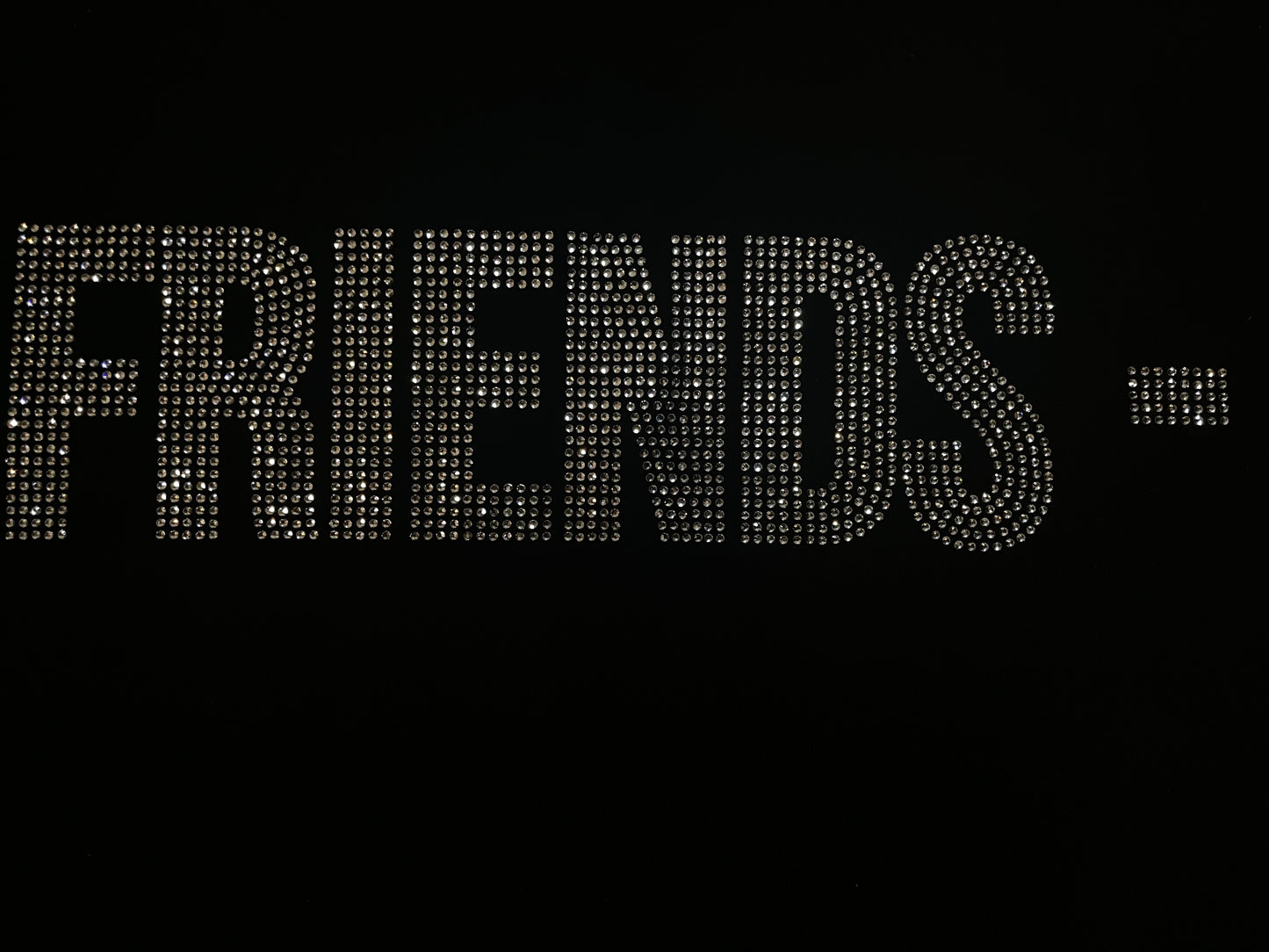 Vlone Friends rhinestone tee