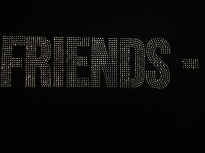 Vlone Friends rhinestone tee