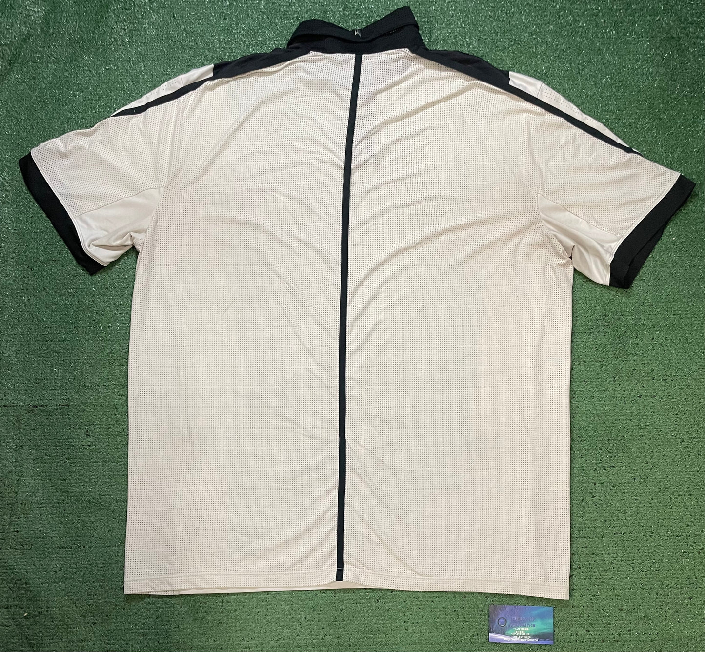 Nike tiger woods black & white polo