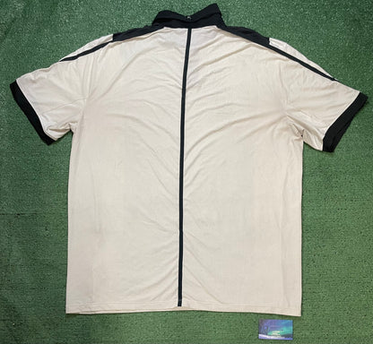 Nike tiger woods black & white polo