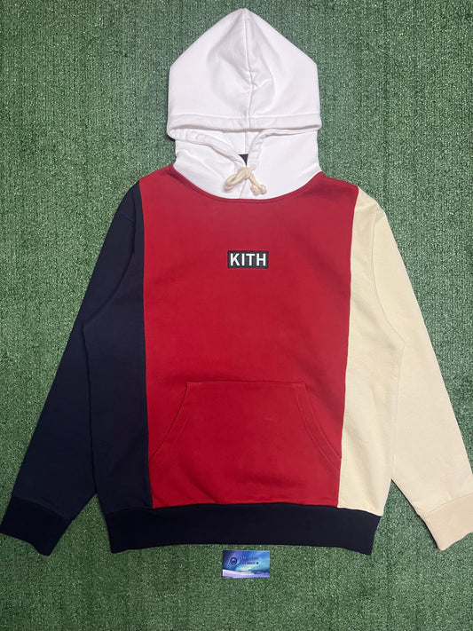 Kith colorblock rugby hoodie