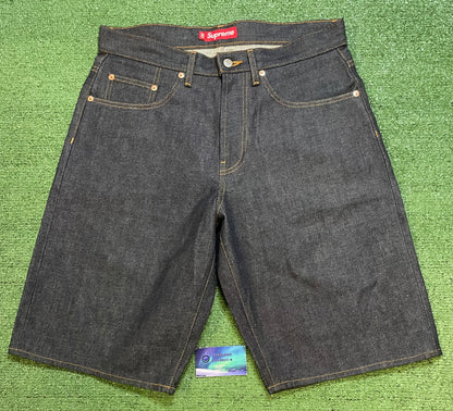 Supreme selvedge denim jean shorts
