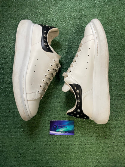 Alexander McQueen white studded sneakers size 13men/14.5women(EU 46)