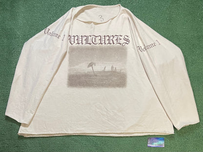 Kanye West vultures beige longsleeve