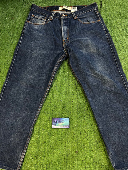 Levis 505 dark wash jeans