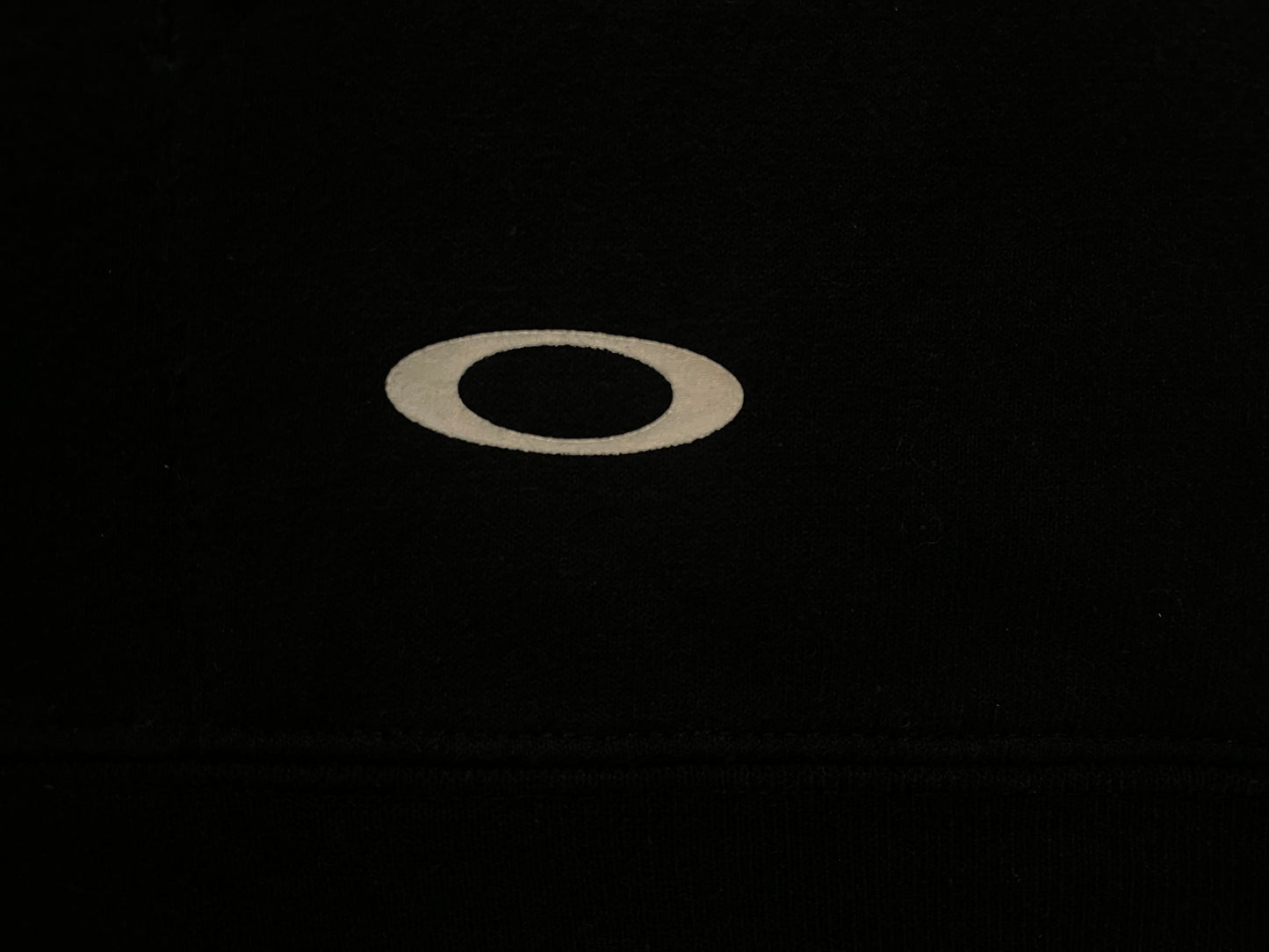 Oakley black and red hoodie