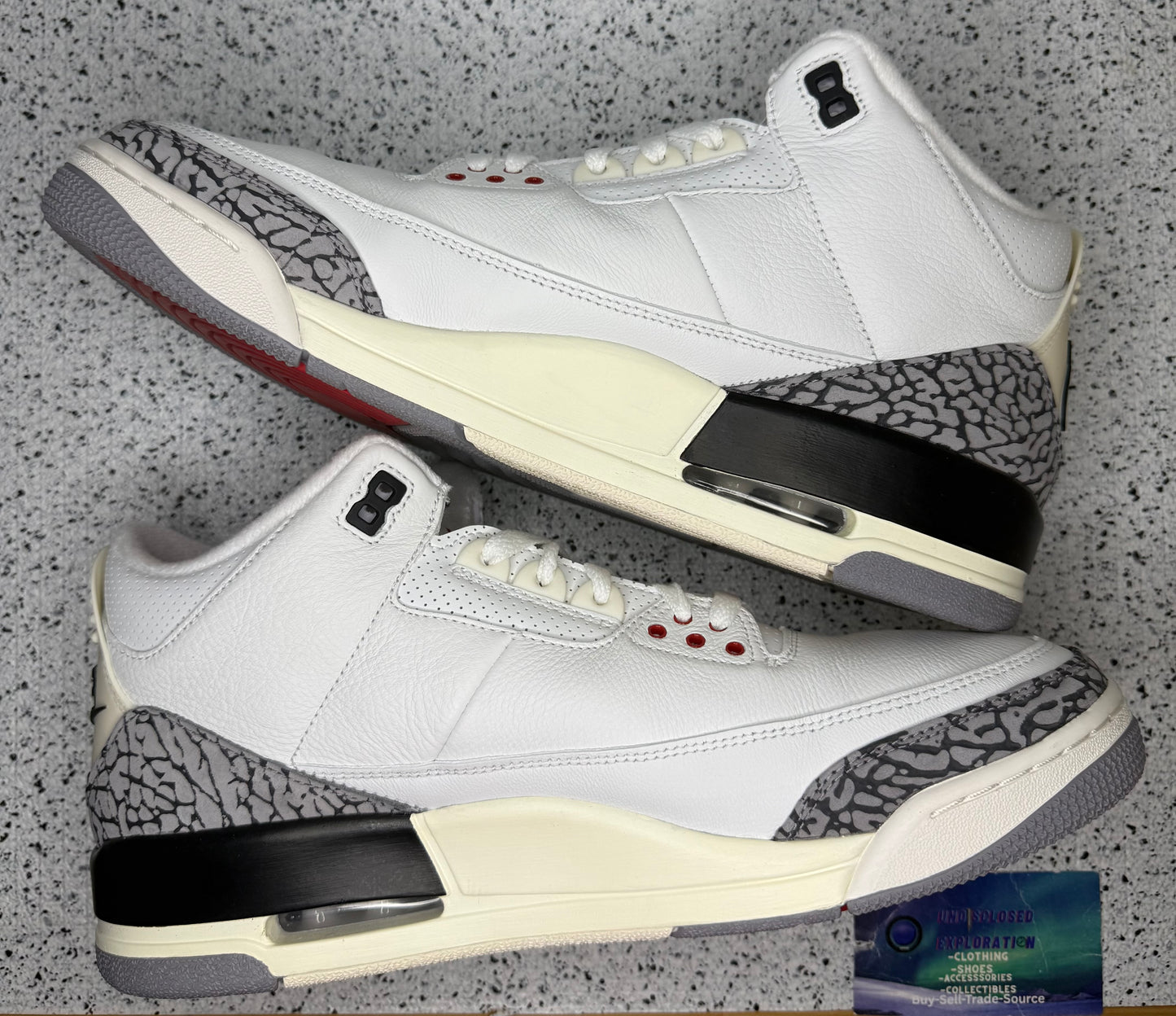 Jordan 3 White Cement Reimagined 12.5 Men “Preowned”