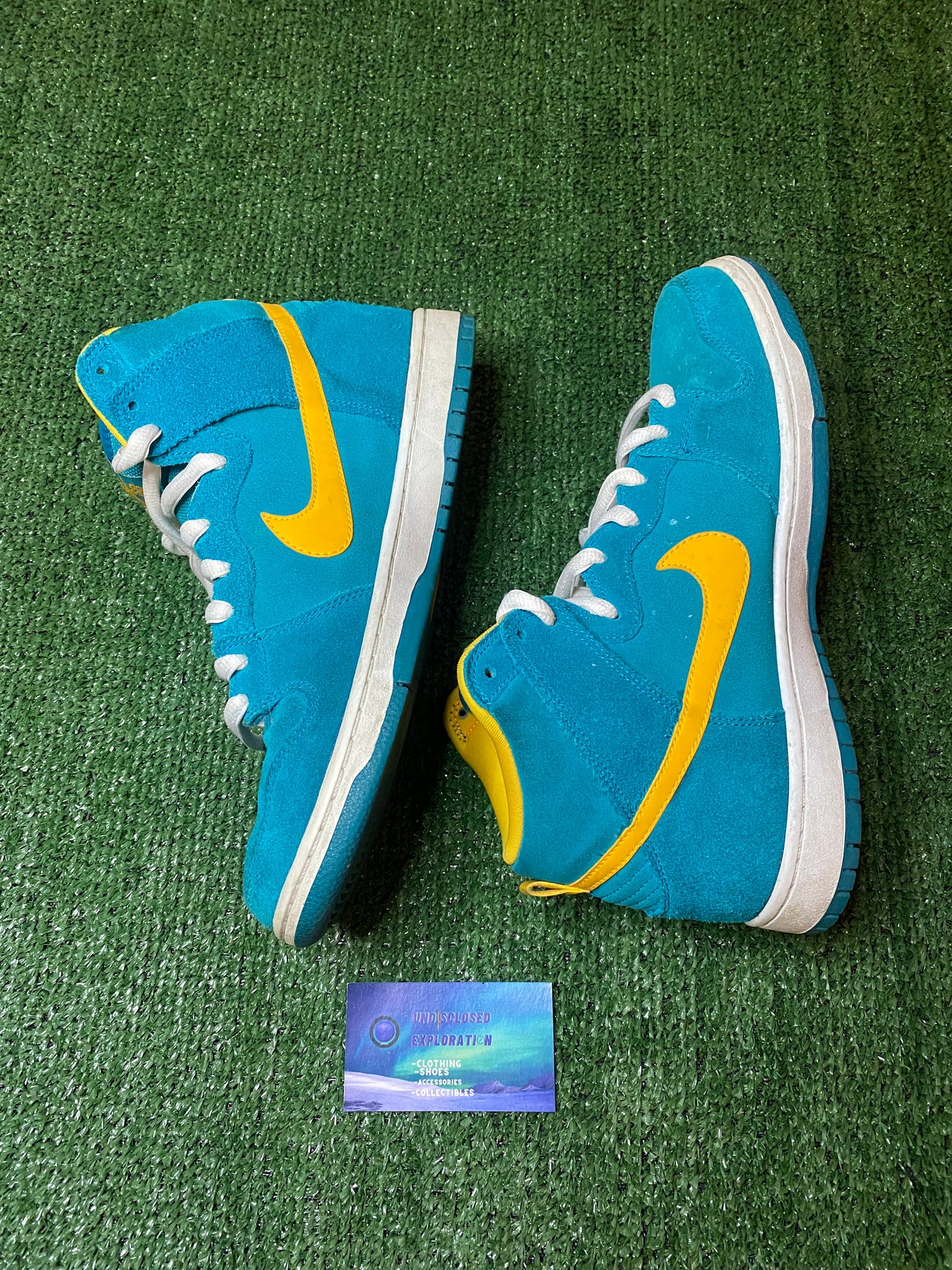 Nike SB Dunk High Pro Tropical Teal size 9.5men/11women